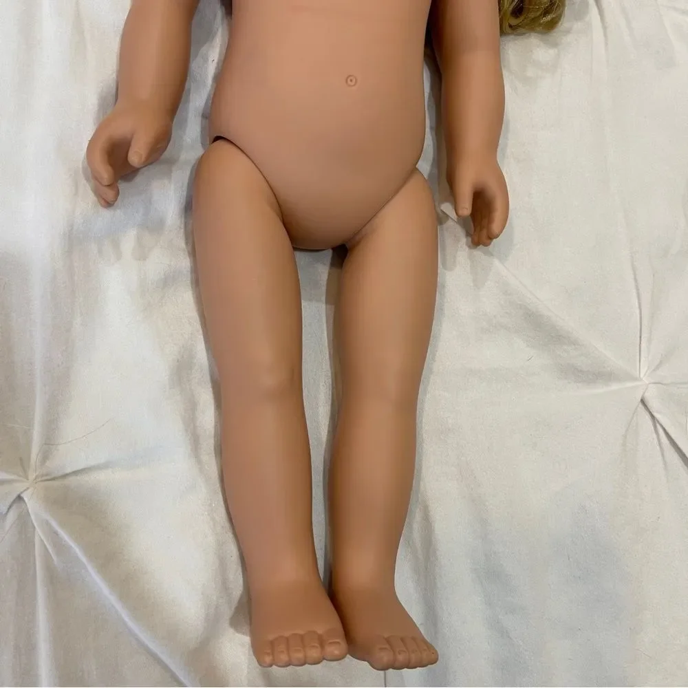 2013 Cititoy My Life 18” Doll Blond Hair Blue Eyes with Handmade Dress